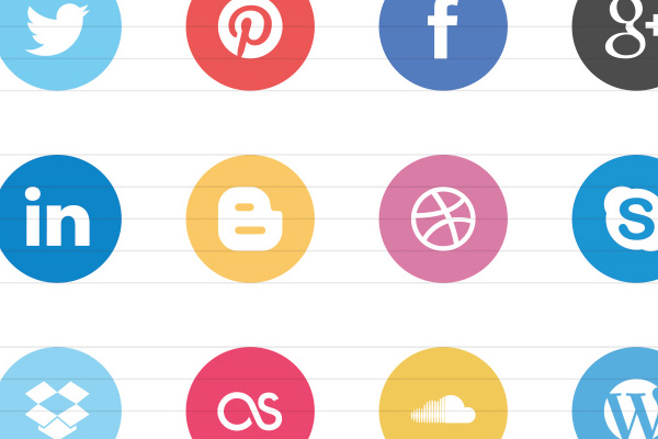 Super cool minimalist flat icons