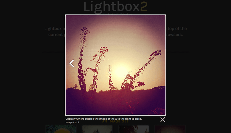 http://lokeshdhakar.com/projects/lightbox2/