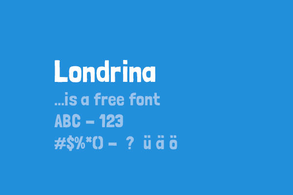 Londrina font
