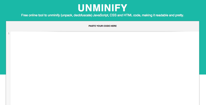 Unminify